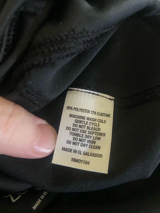 ZELOS Black Wide-Leg Active Pants - Picture 8 of 9